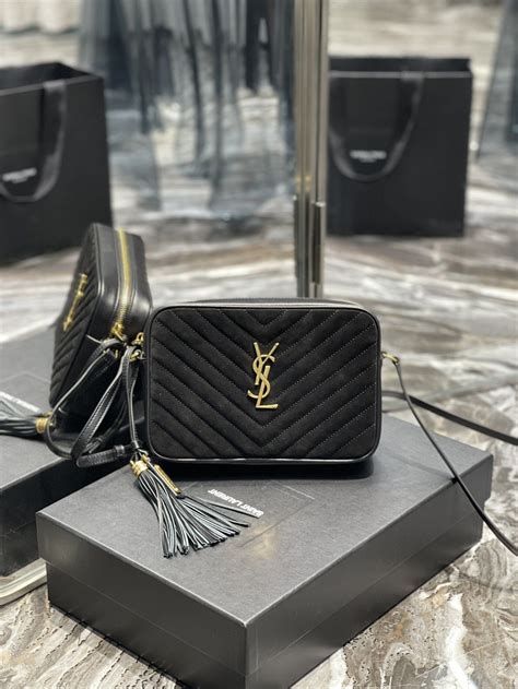 ysl lou camera bag gold hardware|lou camera bag dark beige.